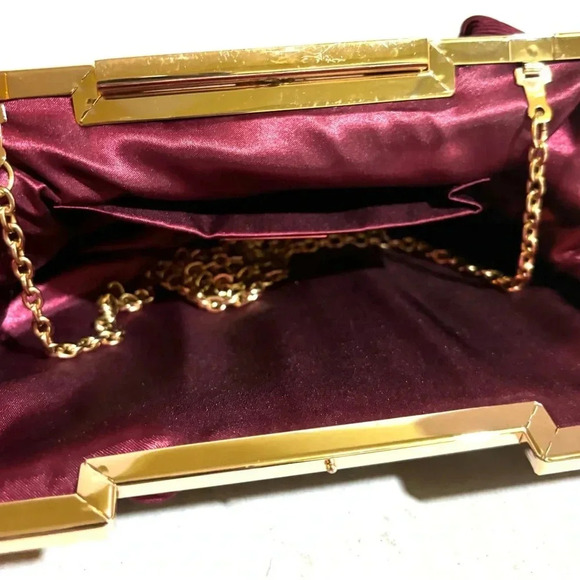 Jewel badgley mischka Burgundy polyester handbag - Picture 7 of 8